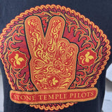 Bay Island Women's Stone Temple Pilots Black Short Sleeve Shirt Size Small