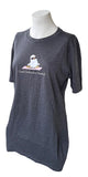 Cool Chicks Club Women's Cool Chicks Are Twisted Graphic Gray Shirt Size Large