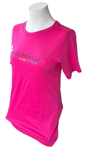 Cool Chicks Club Women's Be Cool, Be Kind, Be Yourself Pink Shirt Size Small
