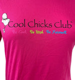Cool Chicks Club Women's Be Cool, Be Kind, Be Yourself Pink Shirt Size Small