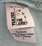 Tultex Women's Rascal Flatts Graphic Sky Blue Short Sleeve Shirt Size Large