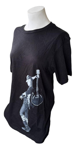 Women's Miyavi Neo Tokyo Samurai Black World Tour 2010 Black Shirt Size Large