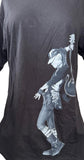Women's Miyavi Neo Tokyo Samurai Black World Tour 2010 Black Shirt Size Large