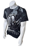 Anvil Men's Marvel Universal Studios Spider-Man Black Short Sleeve Shirt Size S