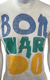 Next Level Apparel Men's Bonnaroo 2012 Beige Short Sleeve Shirt Size Small