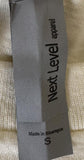 Next Level Apparel Men's Bonnaroo 2012 Beige Short Sleeve Shirt Size Small
