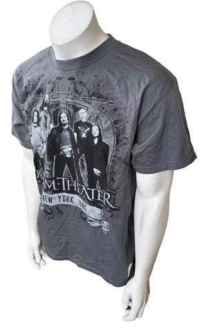 Alstyle Men's Dream Theater 2011 A Dramatic Tour of Events Gray Shirt Size Large