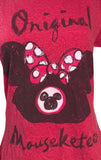 Disney Store Women's Minnie Mouse Original Mouseketeer Pink Shirt Size Medium
