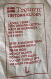 Tretorn Klader Women's Roasting Marshmallows Graphic White Shirt Size Large