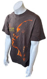 Gildan Men's Jill Scott Graphic Brown Short Sleeve Shirt Size Large