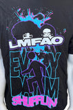 Tultex Men's LMFAO Everyday I'm Shufflin Black Shirt Size Large