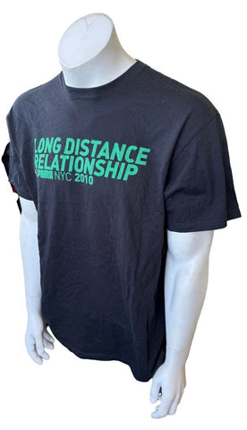 Puma Men's Long Distance Relationship NYC 2010 Black Shirt Size Large