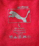 Puma Men's Run NYC 2010 Red Short Sleeve Shirt Size Large
