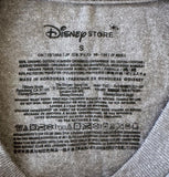 Disney Men's Mickey Mouse O'Ahu Surfing Gray Short Sleeve Shirt Size Small