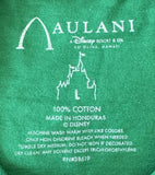 Disney Men's Aulani Mele Kalikimaka 2012 Mickey Mouse Green Shirt Size Large