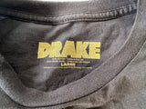 Drake Men's Take Care Graphic Black Short Sleeve Shirt Size Large