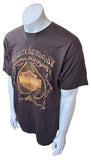 Harley Davidson Men's Motorcycle Spade Graphic Brown Shirt Size Large