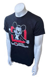 Hanes Men's Walt Disney World Florida Mickey Mouse Black Shirt Size Medium