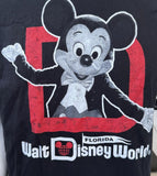 Hanes Men's Walt Disney World Florida Mickey Mouse Black Shirt Size Medium