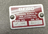 Berg Electronics QP 104 Cable Connector Press