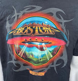 Gildan Men's Boston Tour 2012 Black Short Sleeve Shirt Size Large