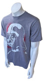 Disney Men's Star Wars Darth Vader Gray Shirt Sleeve Shirt Size Medium