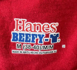 Hanes Men's Disney World The Merriest Place on Earth 2012 Red Shirt Size Medium
