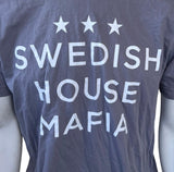 Next Level Apparel Men's Swedish House Mafia Gray Short Sleeve Shirt Size Large
