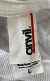 Anvil Men's LMFAO No Shirt No Shoes And I Still Get Service White Shirt Size L