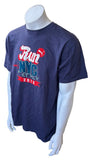 Puma Men's Run NYC 2010 Navy Short Sleeve Shirt Size Large