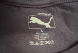 Puma Men's Run NYC 2010 Navy Short Sleeve Shirt Size Large