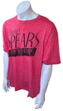 Tultex Britney Spears Femme Fatale 2011 Tour Red Shirt Size 2XL