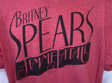 Tultex Britney Spears Femme Fatale 2011 Tour Red Shirt Size 2XL