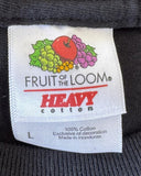 Fruit of The Loom Men's Kiss Wet Wild Rockin Kruise Black Shirt Size Large