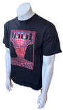Anvil Men's Tool 10000 Days Graphic Black Short Sleeve Shirt Size Medium