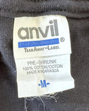Anvil Men's Tool 10000 Days Graphic Black Short Sleeve Shirt Size Medium