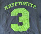 Gildan Men's 3 Doors Down Kryptonite Dark Blue Short Sleeve Shirt Size Medium