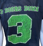 Gildan Men's 3 Doors Down Kryptonite Dark Blue Short Sleeve Shirt Size Medium
