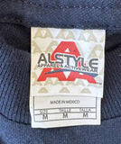 Alstyle Men's Kiss Skull And Guitars 2012 Tour Navy Shirt Size Medium