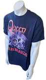 Gildan Men's The Queen Extravaganza 2013 Tour Navy Shirt Size Large