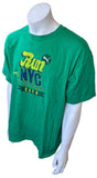 Puma Men's Run NYC 2010 Green Short Sleeve Shirt Size Large