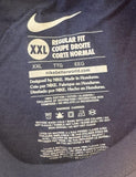 Nike Men's Syracuse 2013 NCAA National Champions Cut The Net Navy Shirt Size XXL