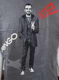 Hanes Men's Ringo Starr Tour 2012 Gray Short Sleeve Shirt Size Large