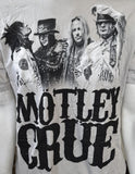 Tultex Men's Motley Crue At The Joint Las Vegas Beige Shirt Size Large