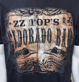 Anvil Men's ZZ Top's El Dorado Bar Durango Mexico Black Shirt Size Large