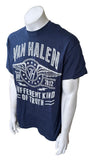 Gildan Men's Van Halen A Different Kind of Truth Tour 2012 Navy Shirt Size L