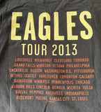 Anvil Men's Hotel California Eagles Tour 2013 Black Shirt Size X-Large