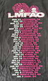 Tultex Men's LMFAO Sorry For Party Rocking Tour Black Short Sleeve Shirt Size L