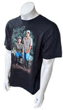 Anvil Men's Swamp People Swamp Queens Black Short Sleeve Shirt Size Large