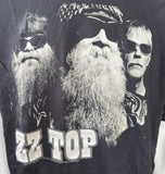 Anvil Men's ZZ Top Tour 2012 Black Short Sleeve Shirt Size X-Large